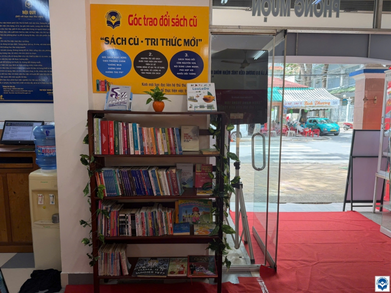 Thư viện thành phố Cần Thơ ra mắt Góc trao đổi sách cũ Chủ đề “Sách cũ – Tri thức mới”