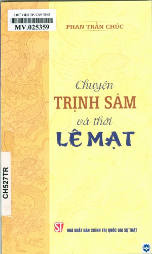 Chuyện Trịnh Sâm và thời Lê Mạt