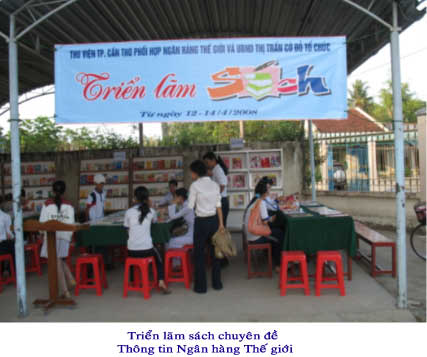 Hoạt động của Thư viện thành phố Cần Thơ trong 6 tháng đầu năm 2008