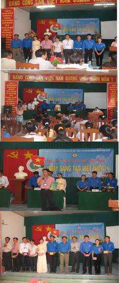 Một số hình ảnh tại Vòng Sơ khảo cuộc thi "Tìm hiểu về Ngày Sáng tạo Việt Nam" ngày 06/01/2010 tại huyện Cờ Đỏ, thành phố Cần Thơ
