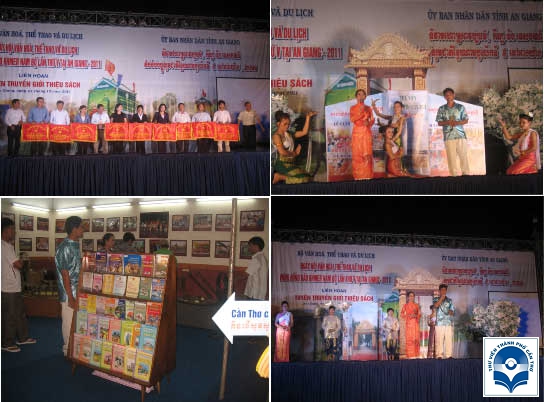 Thư viện TP. Cần Thơ dự Thi tuyên truyền giới thiệu sách nhân Ngày hội Văn hóa, Thể thao và Du lịch vùng đồng bào Khmer Nam bộ lần thứ V năm 2011