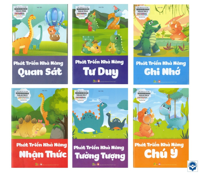 Bộ sách khủng long tinh nghịch - Sân chơi Trí tuệ