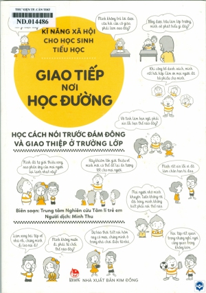 Giao tiếp nơi học đường : Học cách nói trước đám đông và giao thiệp ở trường lớp