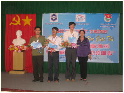 Thi thuyết trình, Tổng kết và Trao giải cuộc thi “Tuổi trẻ Cần Thơ hành động ứng phó và giảm thiểu tác động của biến đổi khí hậu”