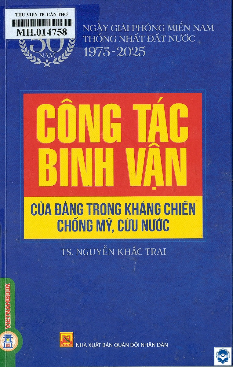 4 cong tac binh van cua dang trong khang chien chong my cuu nuoc
