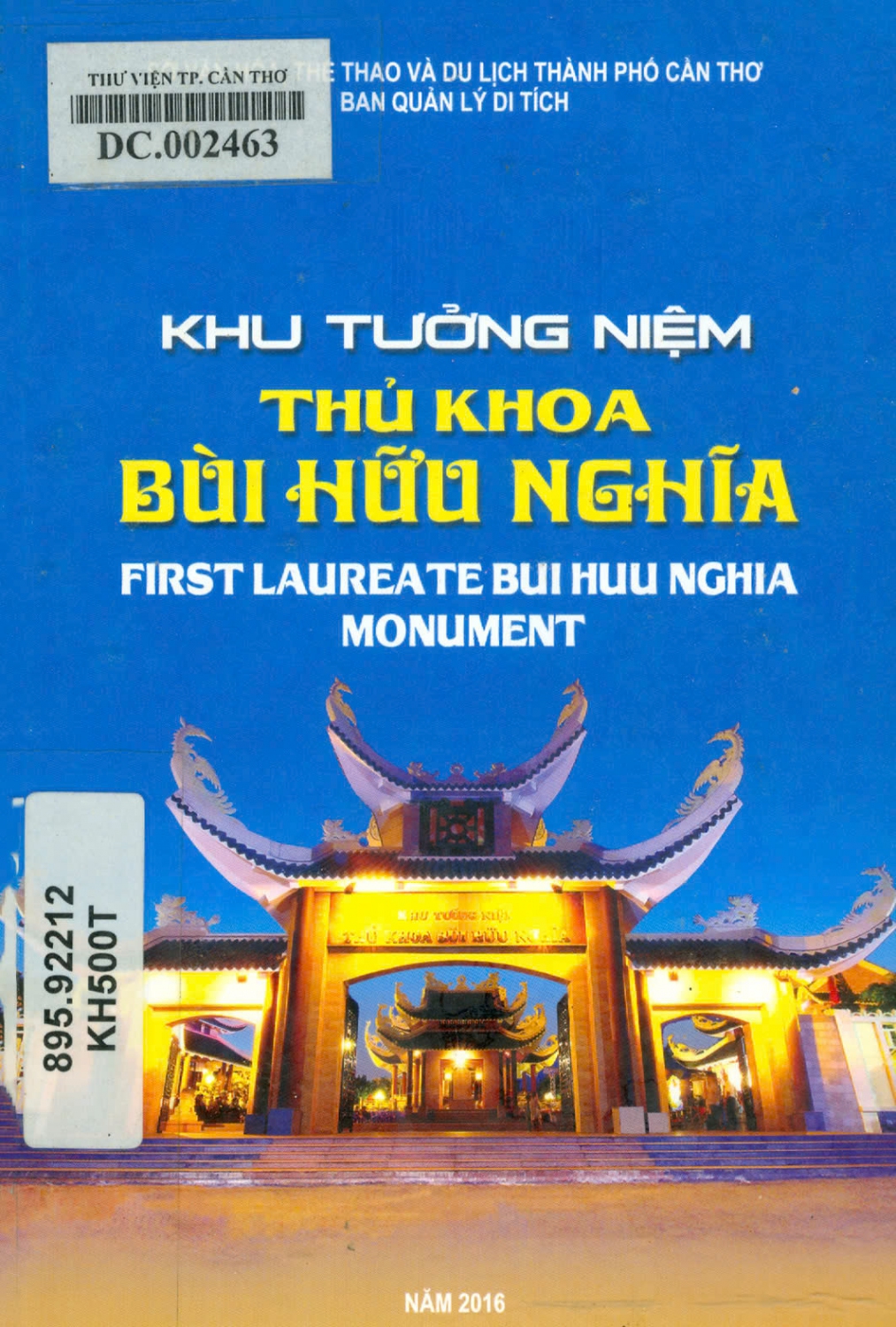 KHU TUONG NIEM THU KHOA BUI HUU NGHIA