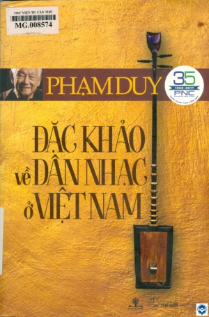 Đặc khảo về dân nhạc ở Việt Nam