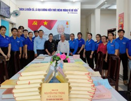 Triểm lãm sách chuyên đề "Tổng Bí thư Nguyễn Phú Trọng  - Người chiến sĩ cộng sản kiên trung, trọn đời vì Đảng, vì đất nước, vì nhân dân”